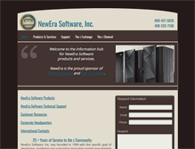 Tablet Screenshot of newera-info.com